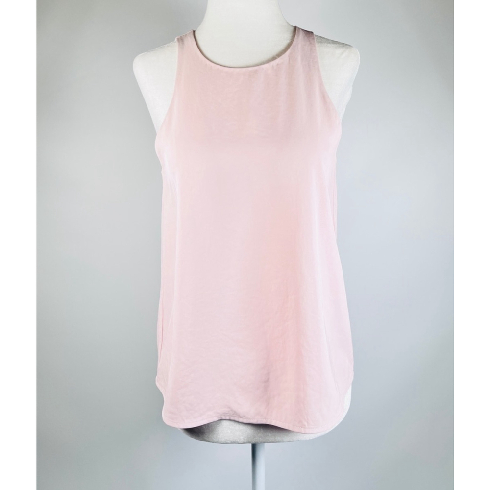 Everlane Pink Sleeveless Blouse